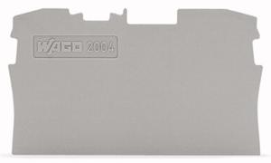 2004-1291  - End/partition plate for terminal block 2004-1291