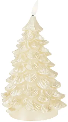 Ledkaars boom 19cm goud
