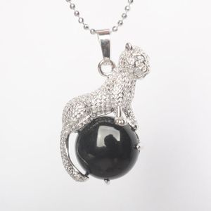 Edelsteen ketting Luipaard Zwarte Onyx - Sieraden - Spiritueelboek.nl