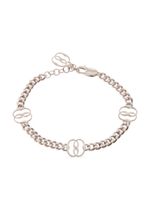 Bally bracelet à breloque logo - Argent