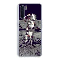 Spaceman: Oppo A91 Transparant Hoesje