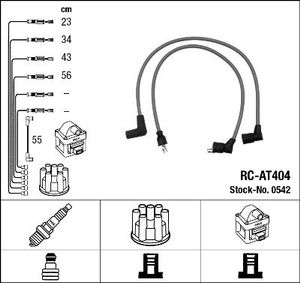 Bougiekabelset RCAT404