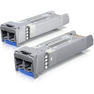 Ubiquiti Networks UACC-OM-SM-10G-D-20 netwerk transceiver module Vezel-optiek 10000 Mbit/s