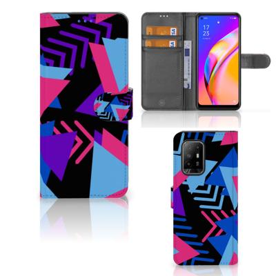 OPPO Reno5 Z | A94 5G | Book Case | Funky Triangle