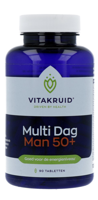 Vitakruid Multi Dag Man 50+ 100% Vegan 90