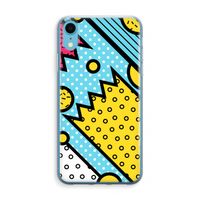 Pop Art #1: iPhone XR Transparant Hoesje