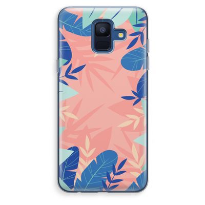 Tropisch: Samsung Galaxy A6 (2018) Transparant Hoesje