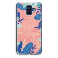 Tropisch: Samsung Galaxy A6 (2018) Transparant Hoesje