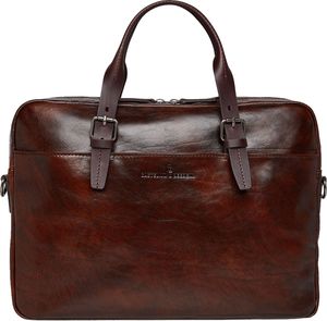 Castelijn &amp; Beerens - Rien Laptoptas 15,6 + tablet RFID-Cognac