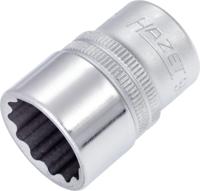 HAZET Dopsleutel 900Z-19 · 1/2 inch (12,5 mm) vierkant hol · Buitentwaalfkant tractieprofiel · SW 19 mm