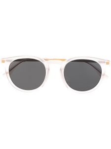 Mykita lunettes de soleil teintées à monture ronde - Blanc