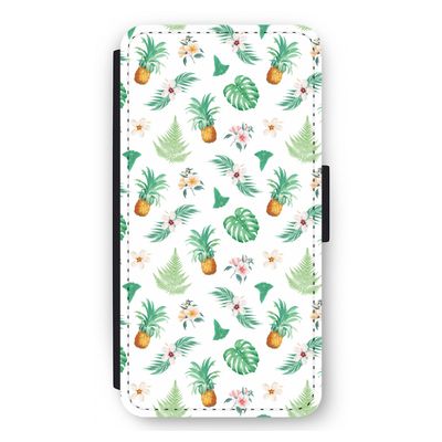 Ananas bladeren: iPhone 11 Pro Max Flip Hoesje