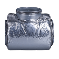 Easy-jack Isolatie Voor T-stuk 90º - Ø125mm - Dikte 25mm