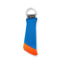 Carson drijvende sleutelhanger voor 3 sleutels - blauw/oranje Carson drijvende sleutelhanger voor 3 sleutels - blauw/oranje