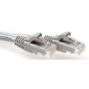 ACT Grijze 7 meter U/UTP CAT6 patchkabel snagless met RJ45 connectoren
