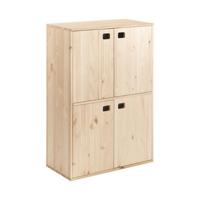 Meubel Astigarraga Dinamic4 4 deuren Natuurlijk Hout Pijnboom 105,4 x70,8 x 33 cm Meubel Astigarraga Dinamic4 4 deuren Natuurlijk Hout Pijnboom 105,4 x70,8 x 33 cm