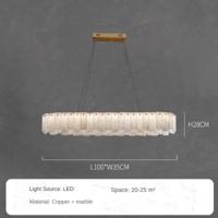 LumiMarble | Elegante Marmeren & Koperen Hanglamp