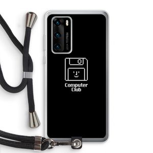 Hello: Huawei P40 Transparant Hoesje met koord