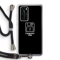 Hello: Huawei P40 Transparant Hoesje met koord