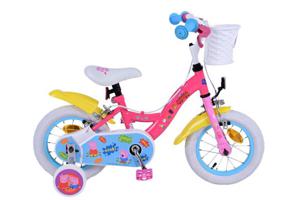 Peppa Pig Kinderfiets Meisjes 12 inch Roze Twee handremmen