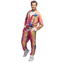 Boland Disco Dude Trainingspak Heren Multicolor maat 52/54