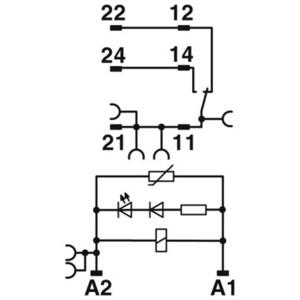 Phoenix Contact RIF-1-RSC-LV-120AC/1X21MS Relaismodule 10 stuk(s)