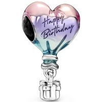 Pandora 791501C01 Hangbedel Happy Birthday Hot Air Balloon zilver-emaille