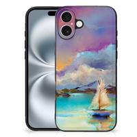 Kleurrijke Telefoonhoesje iPhone 16 Plus Boat