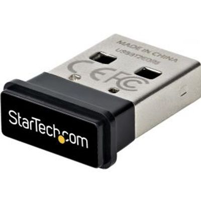 StarTech.com USB Bluetooth 5.0 Adapter, USB Bluetooth Dongle voor PC/Computer/Laptop/Toetsenbord/Mui