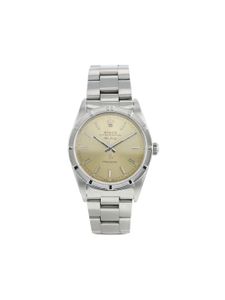 Rolex montre Air-King 34 mm pre-owned (1994) - Or