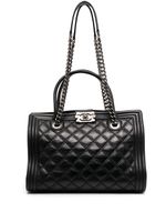 CHANEL Pre-Owned sac à main Boy (2013-2014) - Noir - thumbnail