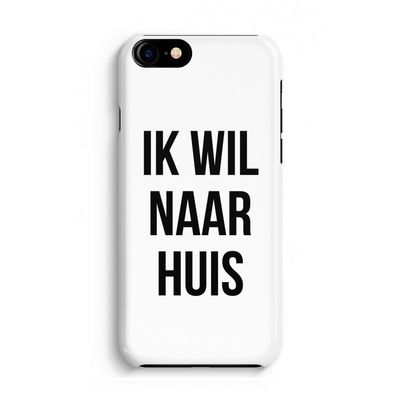 Ik wil naar huis: iPhone 8 Volledig Geprint Hoesje