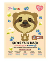 7th Heaven Sloth Face Mask Lotus Blossom & Blueberry - thumbnail