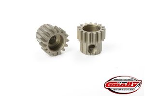 Team Corally - Mod 0.6 Pinion - Short - Hardened Steel - 15T - 3.17mm as