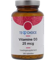TS Choice Vitamine D3 25 mcg Tabletten - thumbnail