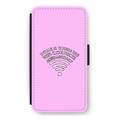Home Is Where The Wifi Is: iPhone 12 mini Flip Hoesje
