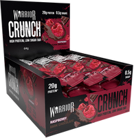 Warrior Crunch Bar Raspberry Dark Chocolate (12 x 64 gr)