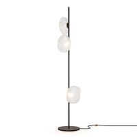 Bocci 72.3 Tall Vloerlamp - Transparant - Zwarte base - thumbnail