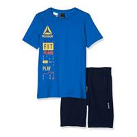 Sportoutfit voor kinderen Reebok BK4380 Blauw - Maat: 4 Jaar