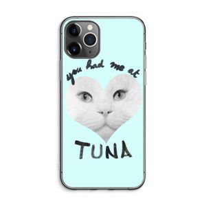 You had me at tuna: iPhone 11 Pro Max Transparant Hoesje