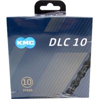KMC Fietsketting DLC 10 116 schakels zwart - thumbnail