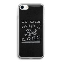 Risk loss: iPhone SE 2020 Transparant Hoesje
