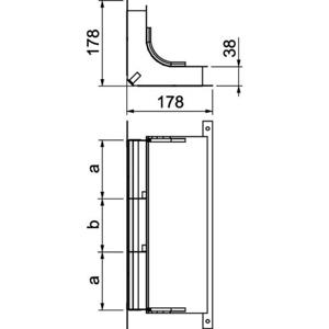 OBO Bettermann 7400662 Boog (b x h) 350.00 mm x 38.00 mm 1 stuk(s)