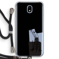 Musketon Painter: Samsung Galaxy J5 (2017) Transparant Hoesje met koord