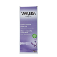 Lavendel ontspannende body olie 100 Milliliter