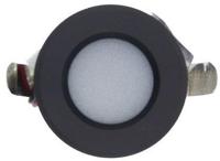 Enzo Led mini inbouwspot 1,5w 2700k 37mm 60gr rond vast zwart - led4631