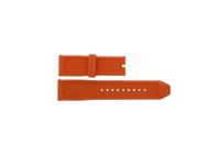 Horlogeband Zodiac ZO8535 Rubber Oranje 24mm