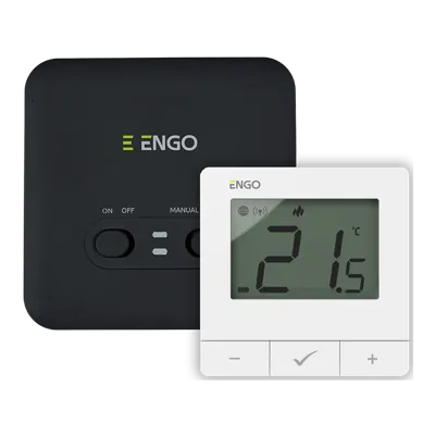 ENGO E20i-W - Internet-thermostaat, Draadloos Wi-Fi, Wit