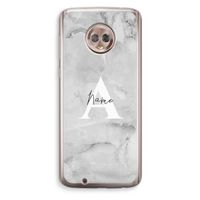 Ivory Marble: Motorola Moto G6 Transparant Hoesje