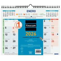 Muurkalender Finocam Multicolour Papier 30 x 24,7 cm
